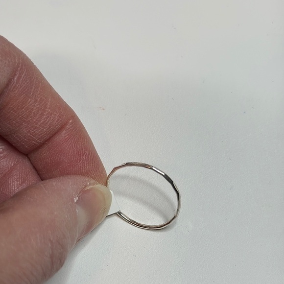 Sterling Silver Round Rings - Picture 4 of 4